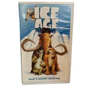 Ice Age 2002 y2k Kidcore comedy VHS 20th century Fox